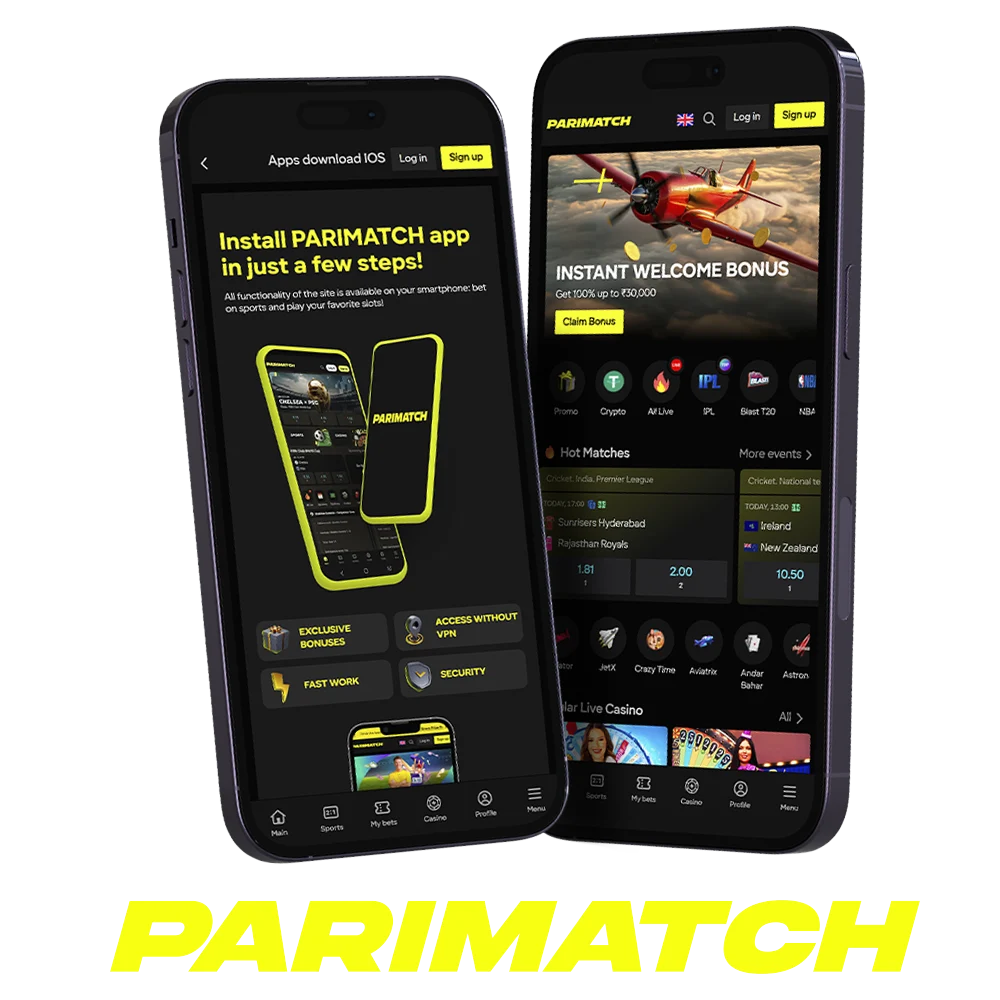Parimatch iOS setup — Safari share to Add to Home Screen 3-step guide